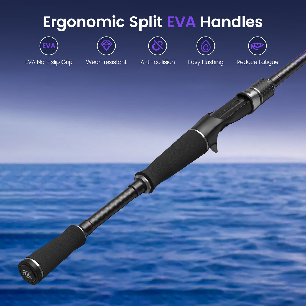 T-Zack Classic Baitcaster Rod